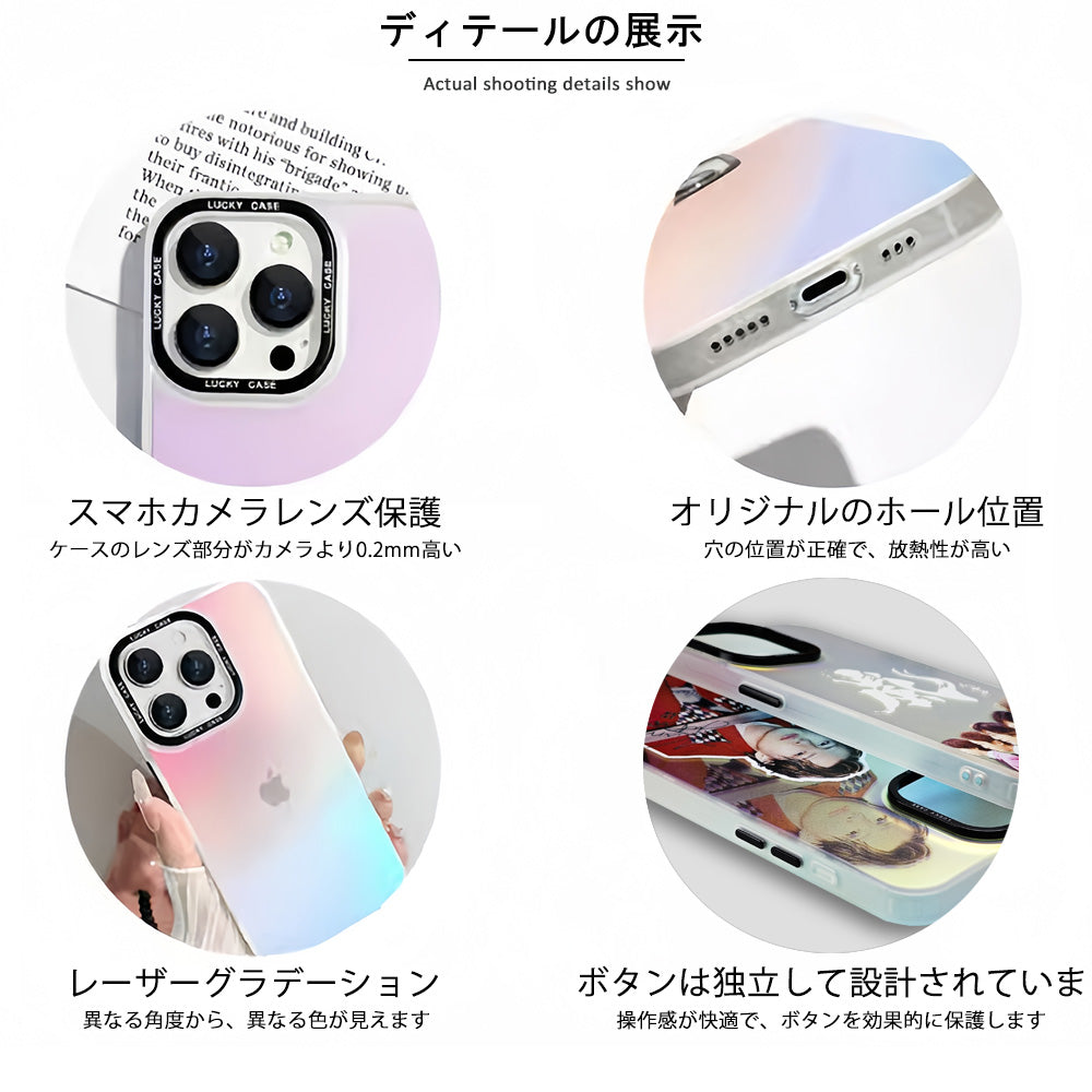 BTS Shiny Mirror Phone Case Soft TPU Protective Fan Merchandise -A