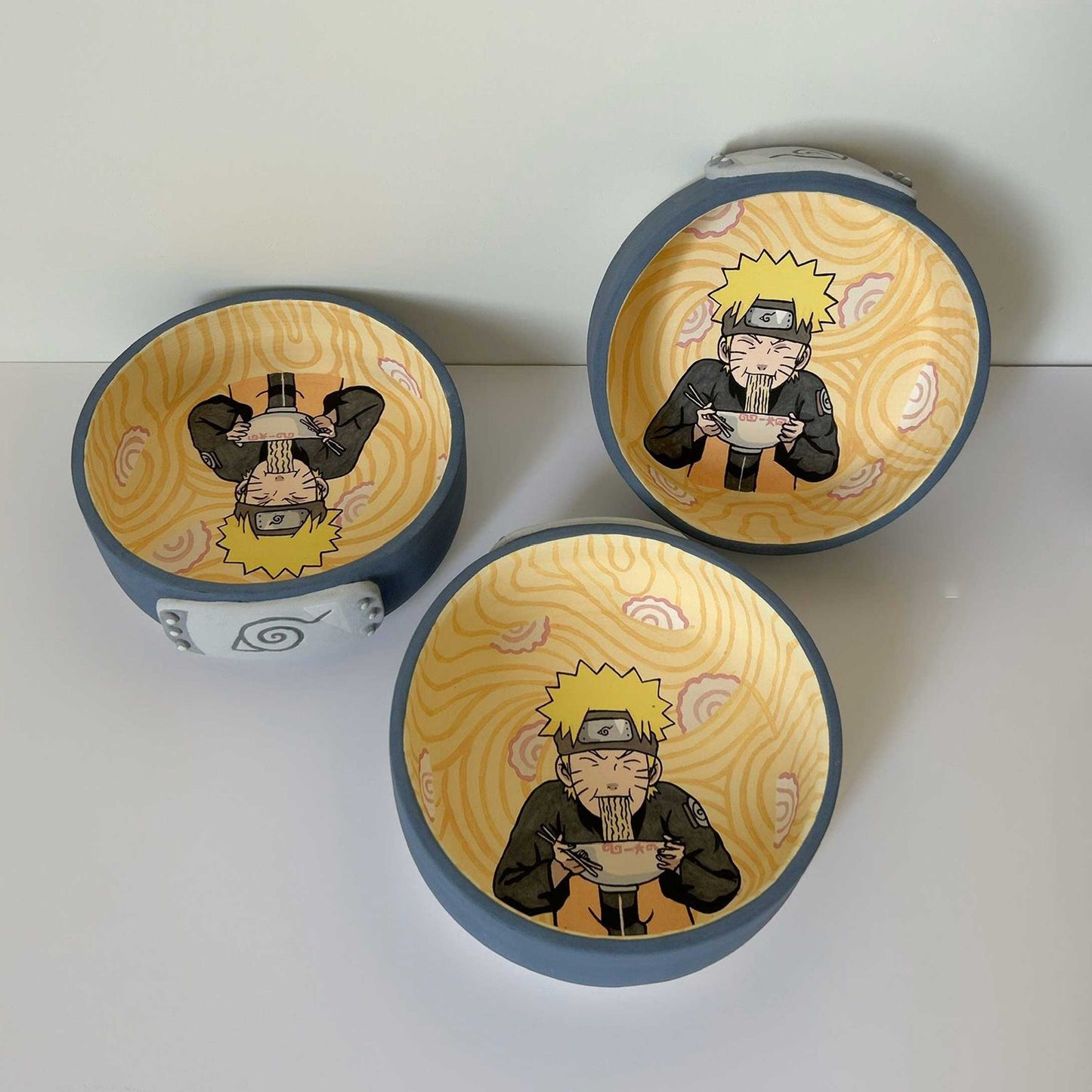 【Pre-order】Naruto Ramen Bowl Mug Ichiraku Ramen Noodle Soup Bowl Anime Gift