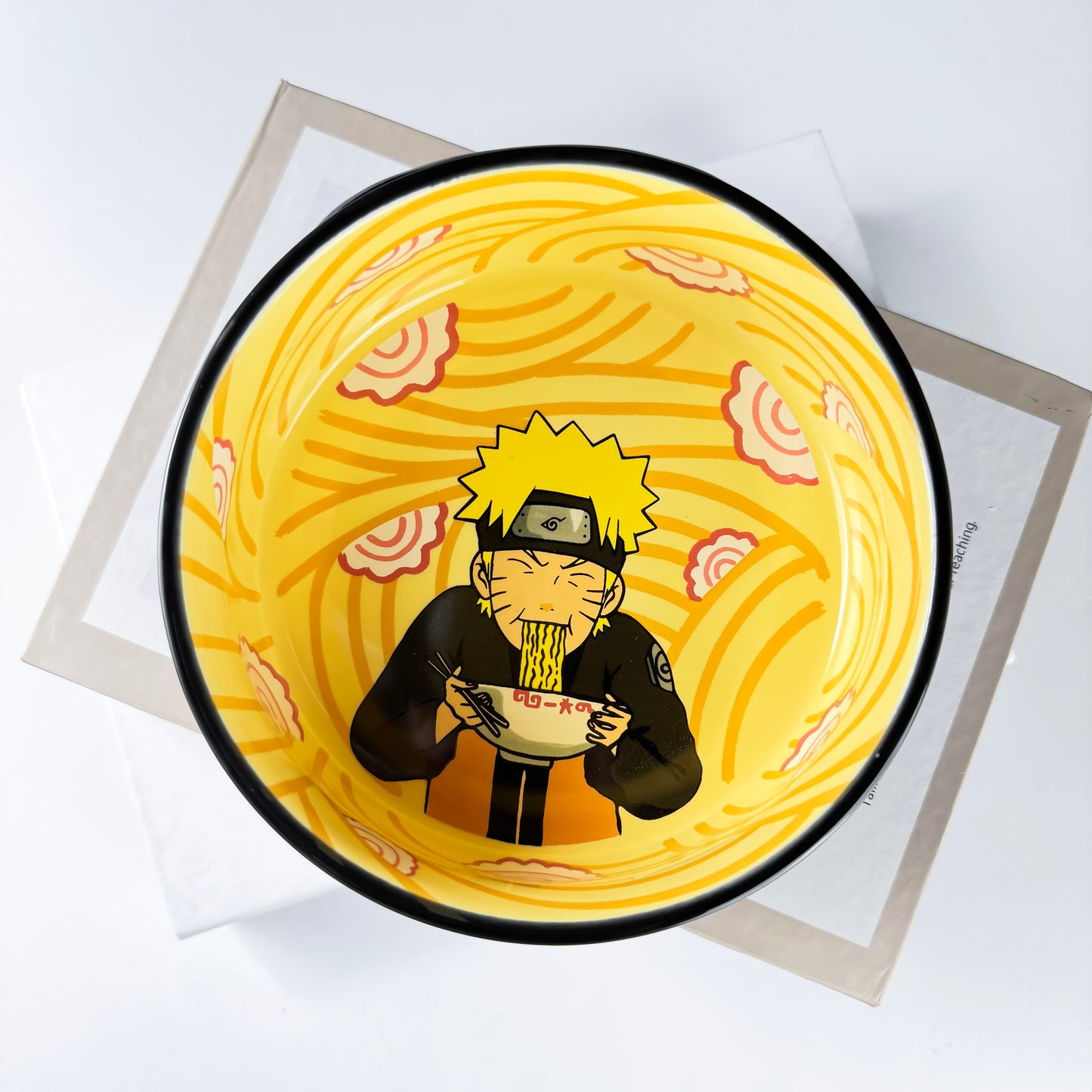 【Pre-sale】Naruto Ramen Ceramic Bowl Mug Ichiraku Ramen Noodle Soup Bowl Anime Gift