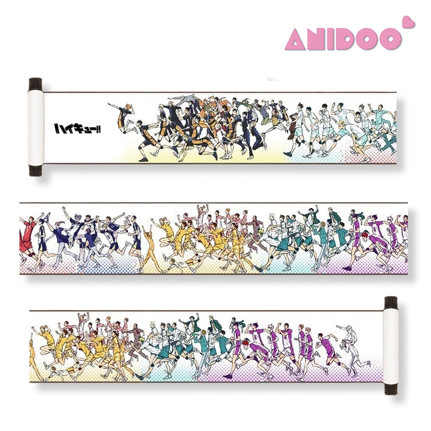 Haikyuu!! Silk Scroll Art