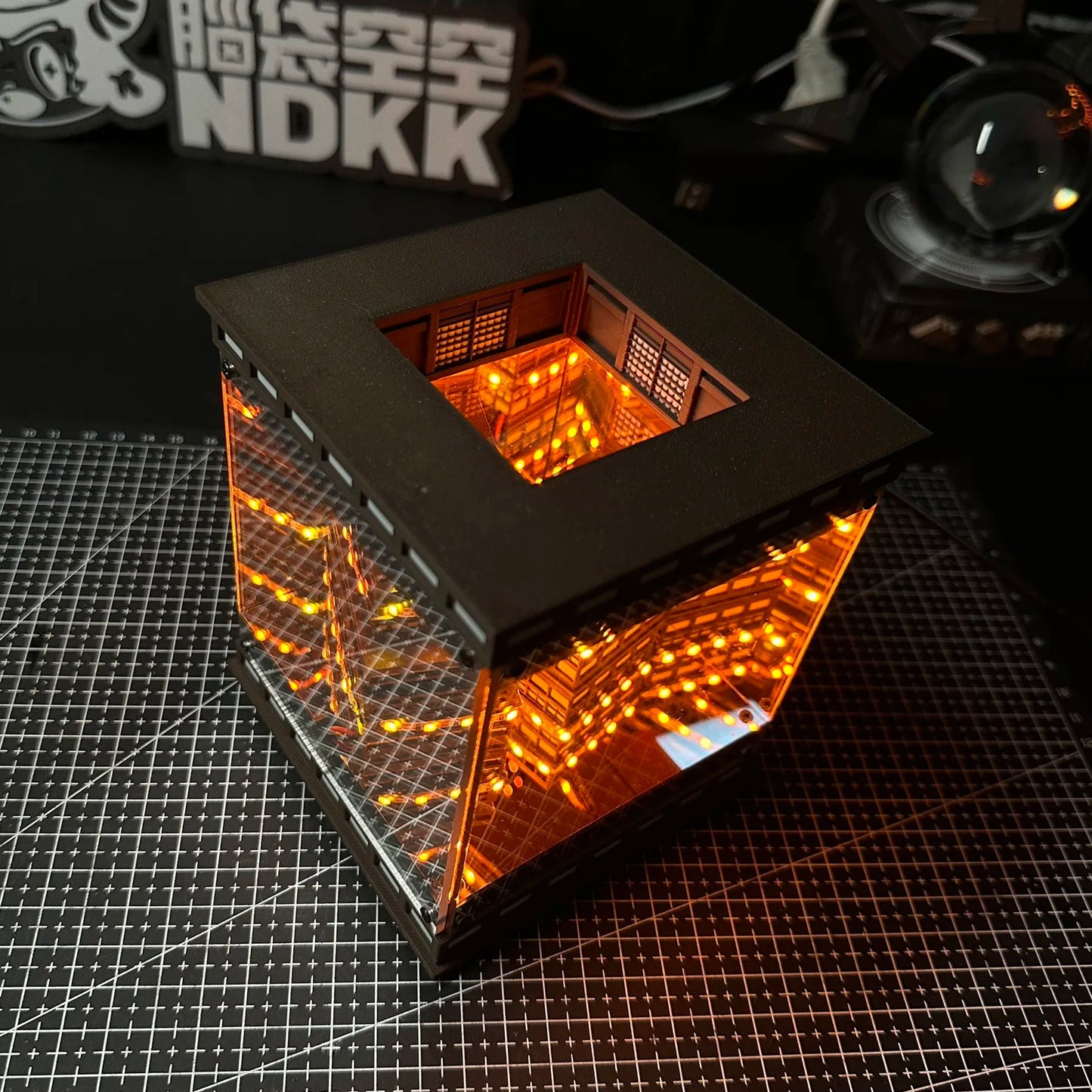 Demon Slayer Infinity Castle Inspired USB LED Night Light