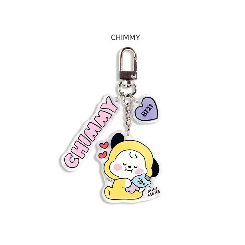 BTS Acrylic Keychain of all members Fan Merchandise Collectible BT21