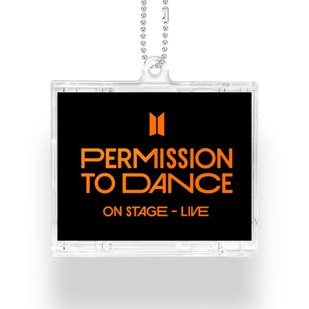 Anidoo BTS Acrylic NFC Mini CD Keychain Bag Pendant Ornament Fan Merchandise