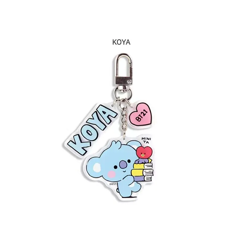 BTS Acrylic Keychain of all members Fan Merchandise Collectible BT21