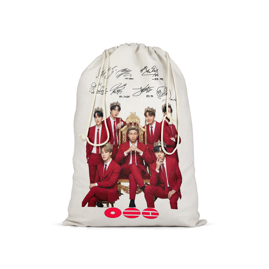 Anidoo BTS / ARIRANG Stylish drawstring bag  lightweight backpack for sports fitness  school use fan merchandise  collection and support