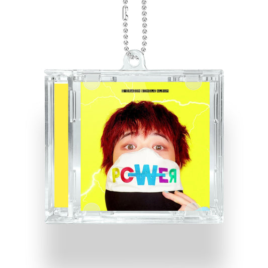 G-DRAGON POWER Mini Vinyl NFC Альбом Брелок CD Музыка Брелок Подвеска 