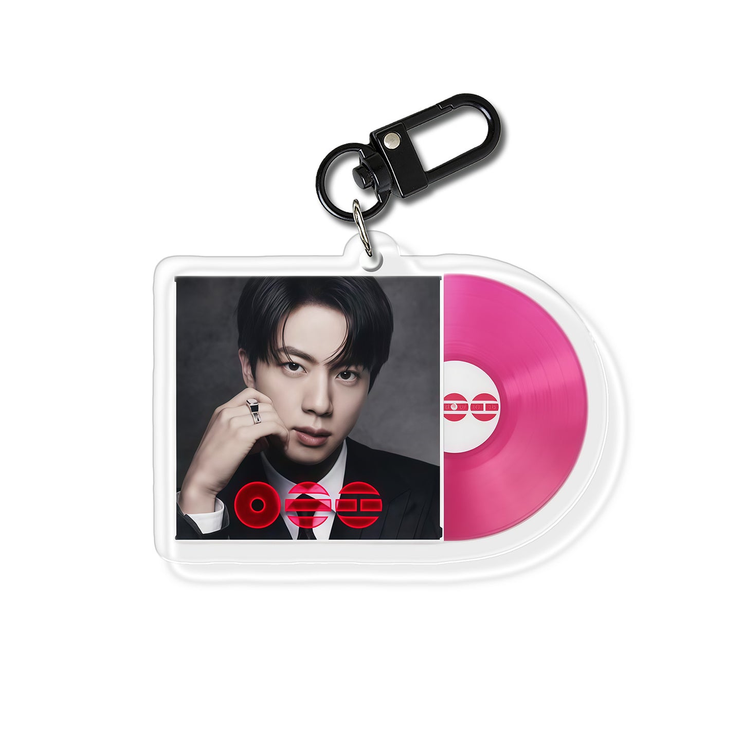 Anidoo BTS / ARIRANG Clear acrylic keychain design suitable for bags fan merchandise collection customizable support-A