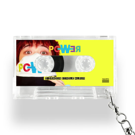 G-DRAGON POWER Mini Vinyl NFC Кассета Музыкальный Брелок Подвеска 