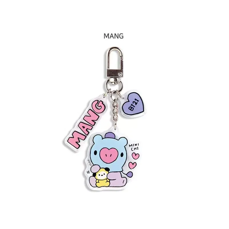 BTS Acrylic Keychain of all members Fan Merchandise Collectible BT21