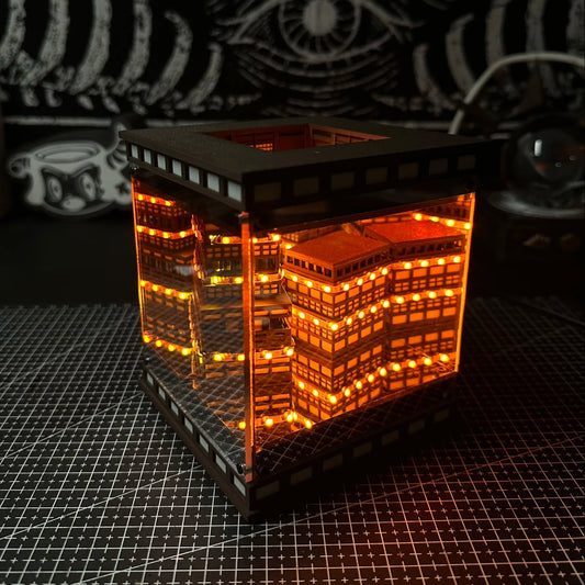 Demon Slayer Infinity Castle Inspired USB LED Night Light