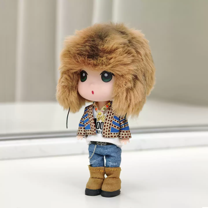 G-DRAGON Coachella Style Doll Keychain Fan Merch 5.12inch 2 styles