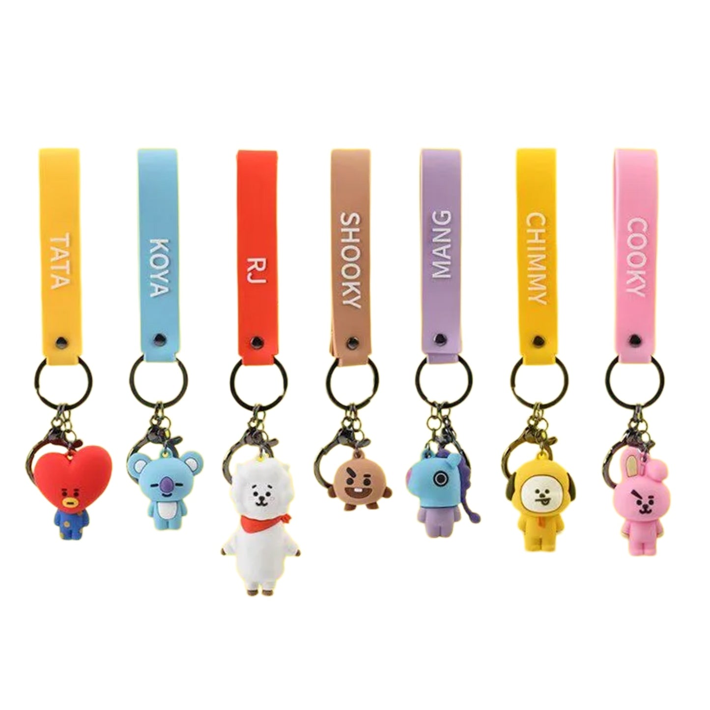 BTS BIG＆TINY Keychain Fan Merchandise Collectible BT21