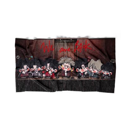 BTS ARIRANG Double sided printed towel Soft Absorbent Fan Merch -B