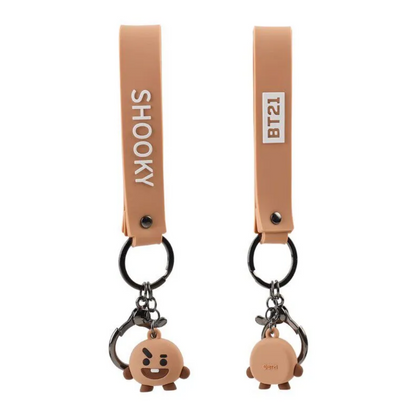 BTS BIG＆TINY Keychain Fan Merchandise Collectible BT21