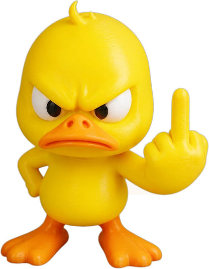 ANIDOO Angry Duck Statue - Middle Finger