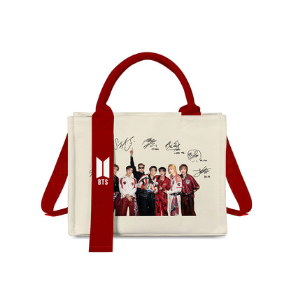 BTS ARIRANG Canvas Tote Bag Large Capacity Lightweight Fan Merch -A