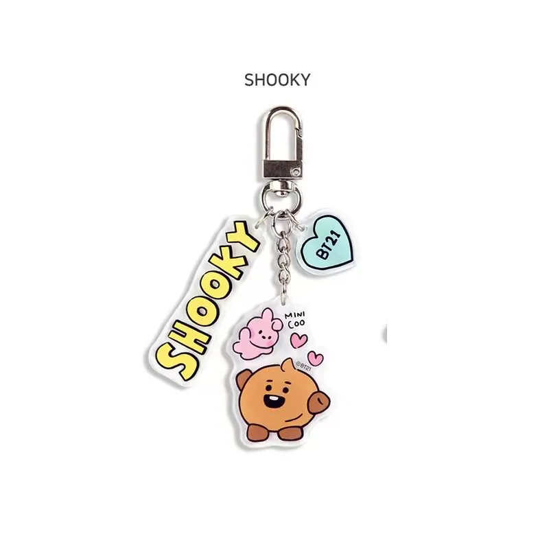 BTS Acrylic Keychain of all members Fan Merchandise Collectible BT21