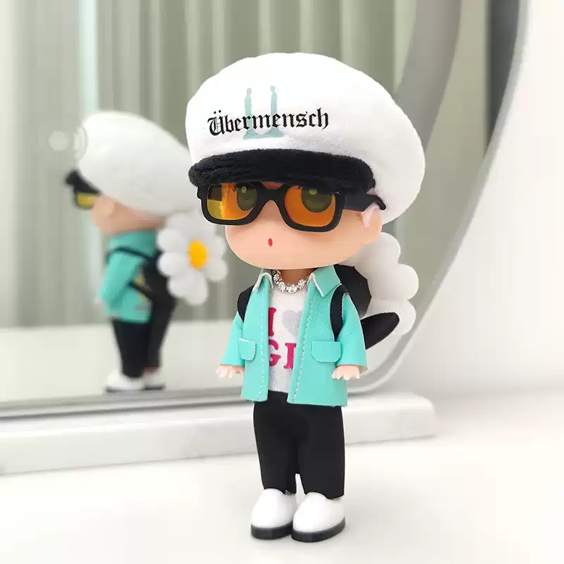 G-DRAGON Daisy Light Stick Inspired Doll Pendant Keychain 5.12inch 2 styles