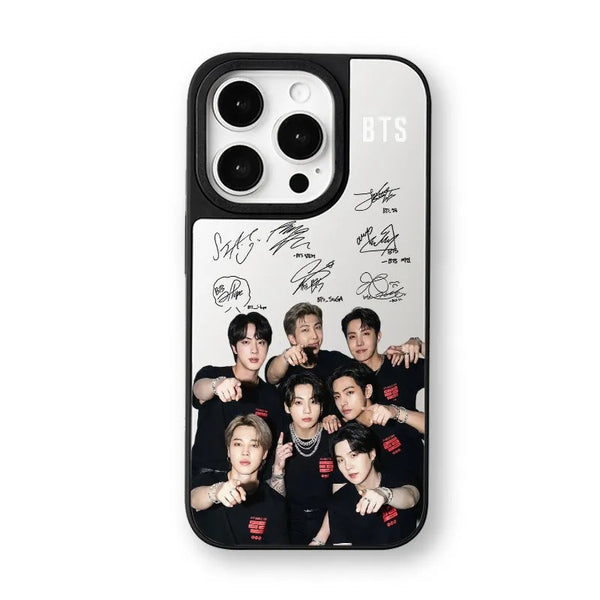 BTS ARIRANG Matte Bumper Mirror Phone Case TPU Fan Merchandise -A