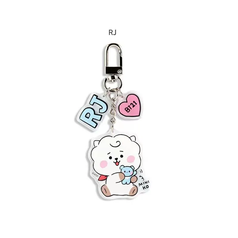 BTS Acrylic Keychain of all members Fan Merchandise Collectible BT21