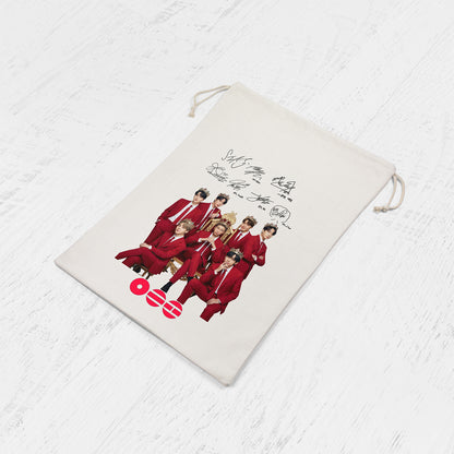 Anidoo BTS / ARIRANG Stylish drawstring bag  lightweight backpack for sports fitness  school use fan merchandise  collection and support