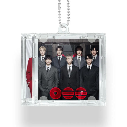 Anidoo BTS Acrylic NFC Mini CD Keychain Bag Pendant Ornament Fan Merchandise