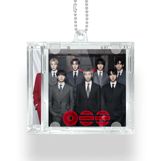 Anidoo BTS Acrylic NFC Mini CD Keychain Bag Pendant Ornament Fan Merchandise