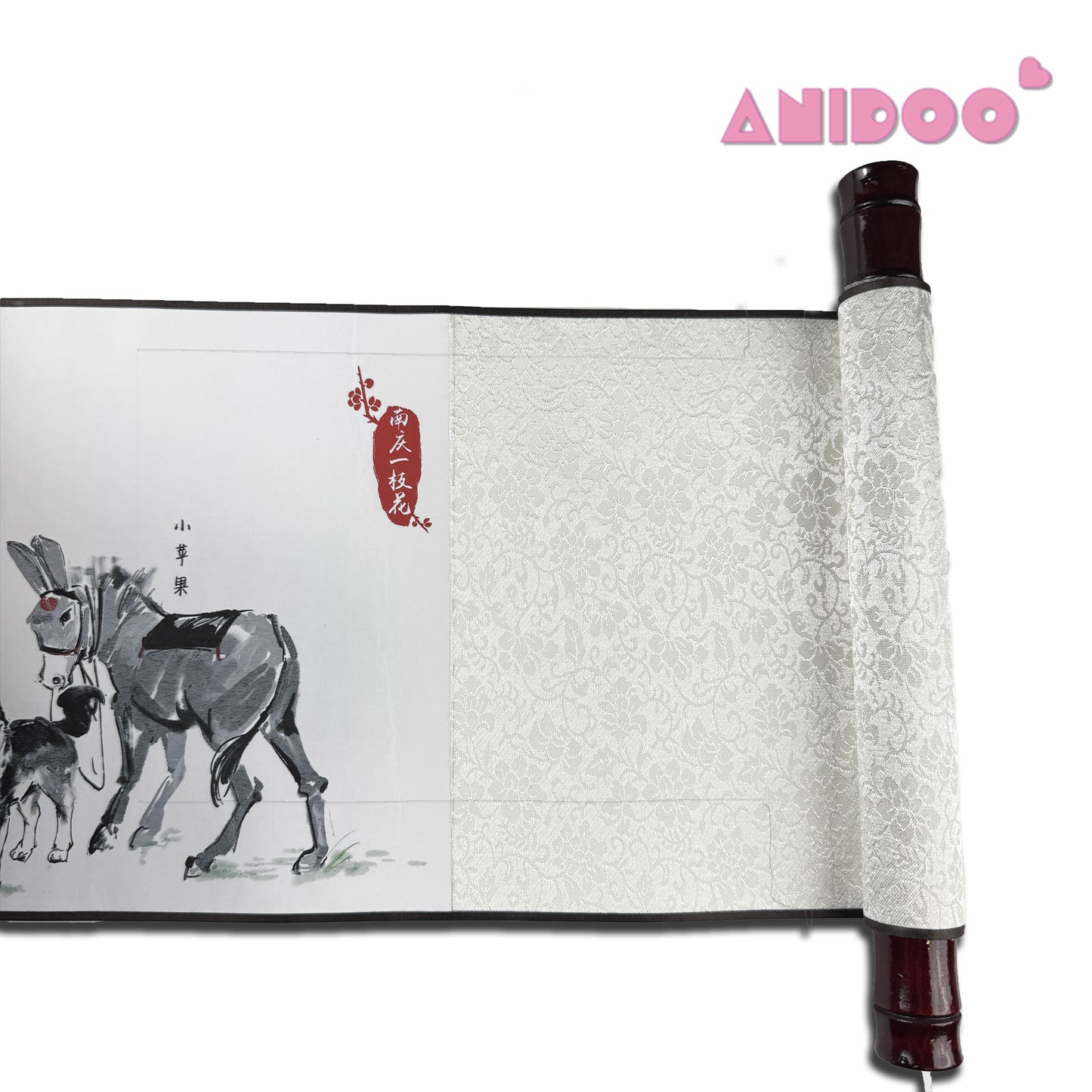 Grandmaster of Demonic Cultivation Mo Dao Zu Shi Silk Scroll Art