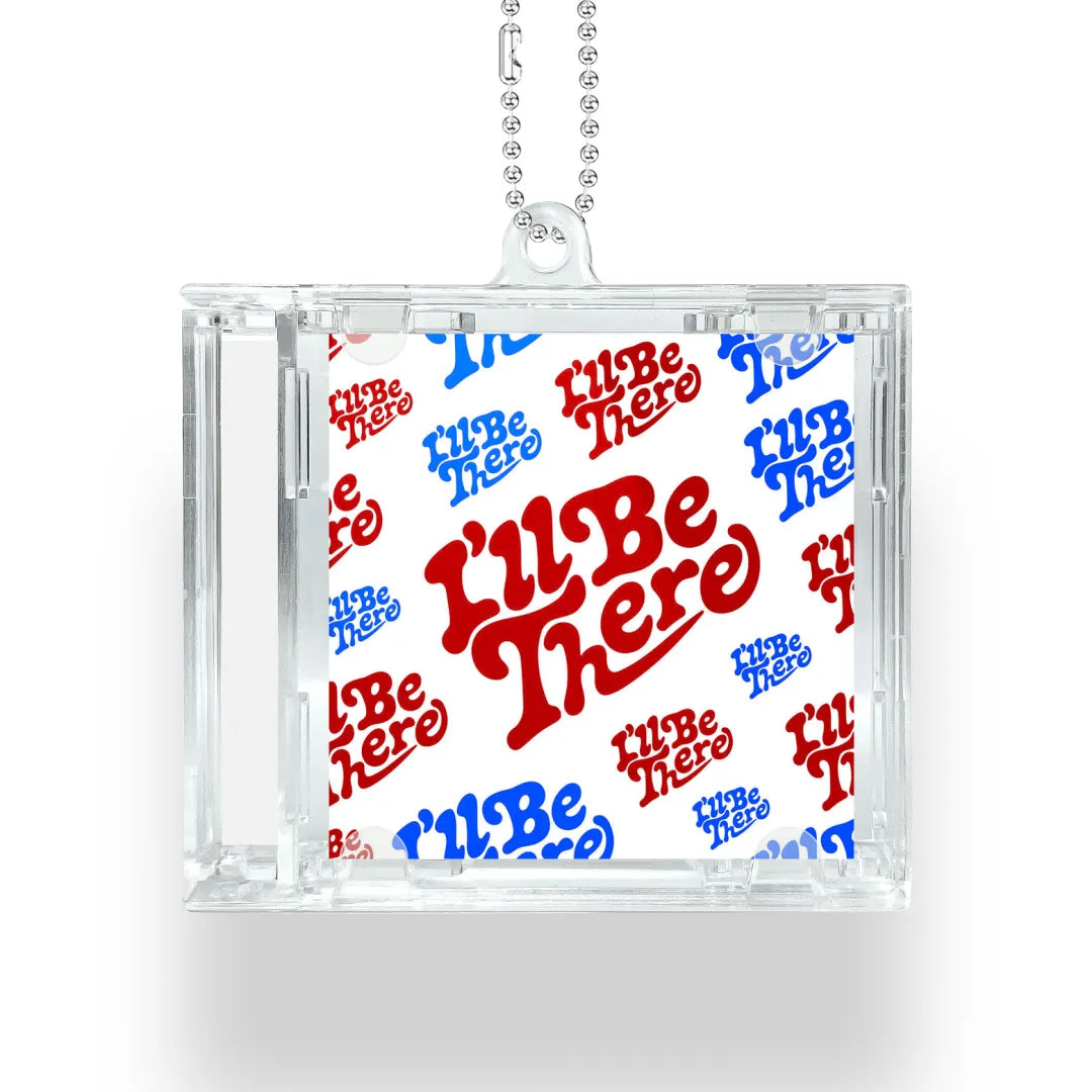 Anidoo JIN NFC Mini CD Keychain I Will Be There Acrylic Bag Pendant Fan Merchandise