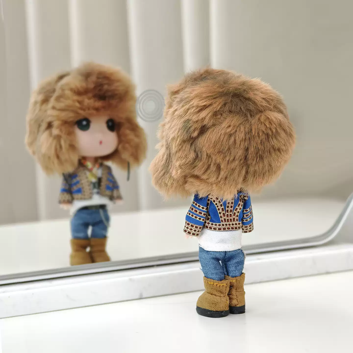 G-DRAGON Coachella Style Doll Keychain Fan Merch 5.12inch 2 styles