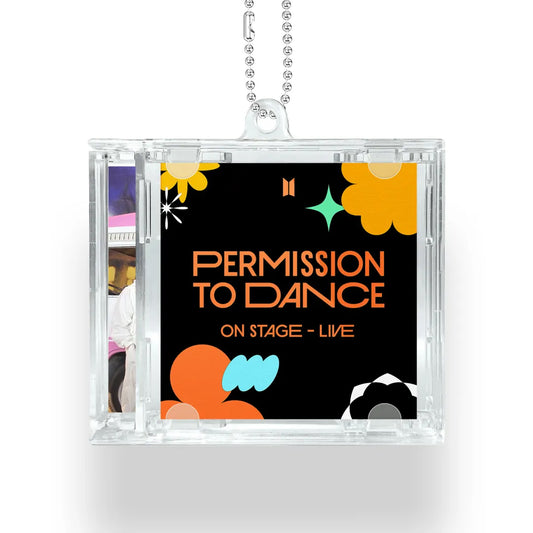 Anidoo BTS Acrylic NFC Mini CD Keychain Bag Pendant Ornament Fan Merchandise