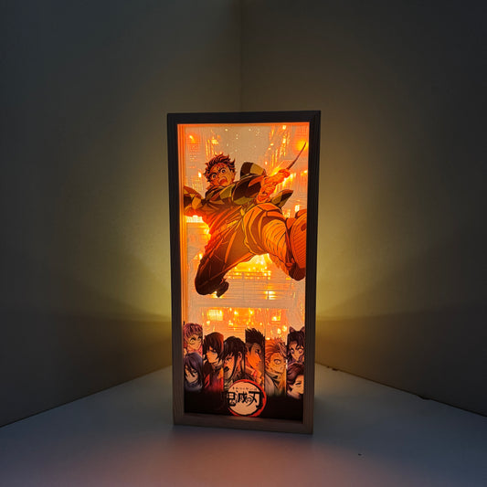 Demon Slayer 3D Decorative Night Lamp