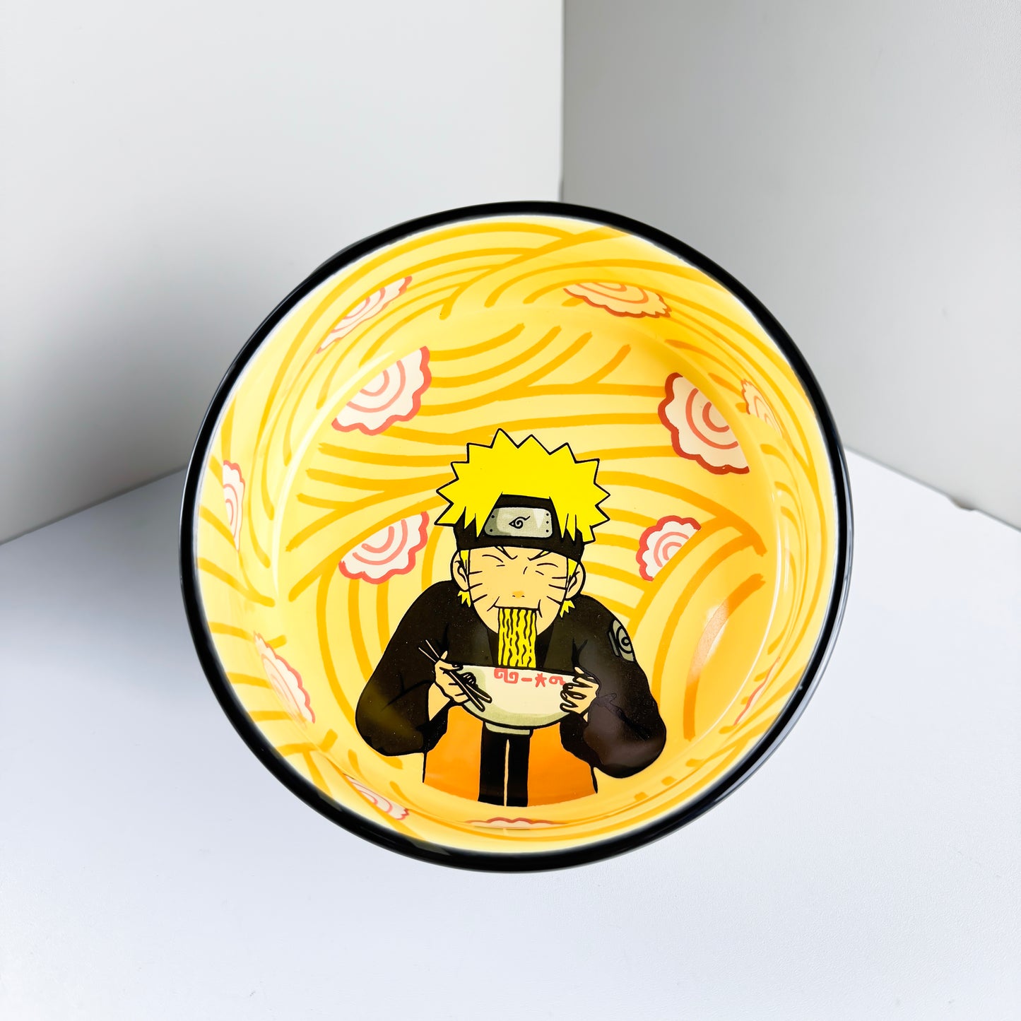 【Pre-sale】Naruto Ramen Ceramic Bowl Mug Ichiraku Ramen Noodle Soup Bowl Anime Gift