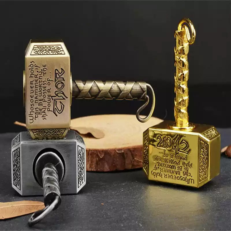 Thor’s Hammer EDC Metal Fidget Spinner Fingertip Stress Relief Desk Ornament