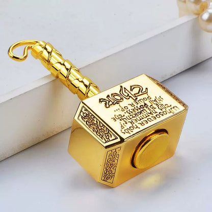 Thor’s Hammer EDC Metal Fidget Spinner Fingertip Stress Relief Desk Ornament