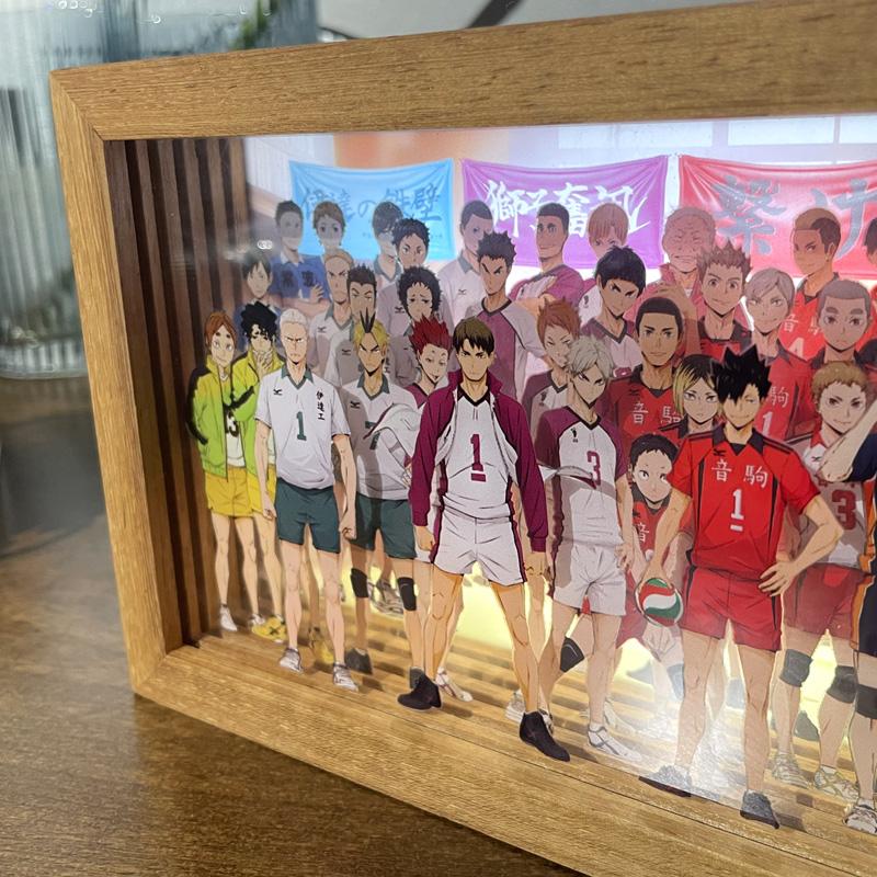 Haikyuu!! 3D Decorative Night Lamp
