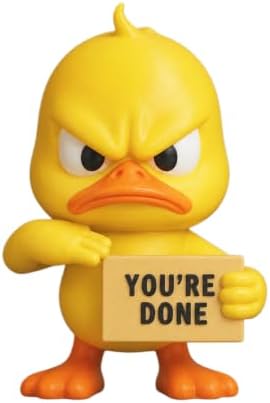 ANIDOO Angry Duck Statue - You're Done