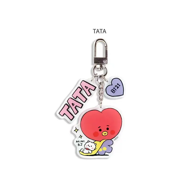 BTS Acrylic Keychain of all members Fan Merchandise Collectible BT21