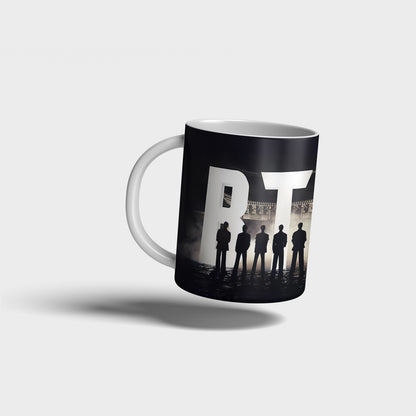 Anidoo BTS / ARIRANG Limited Edition Design Coffee Cup Ceramic Mug  Fan Merchandise to Support Your Favorite Group Members