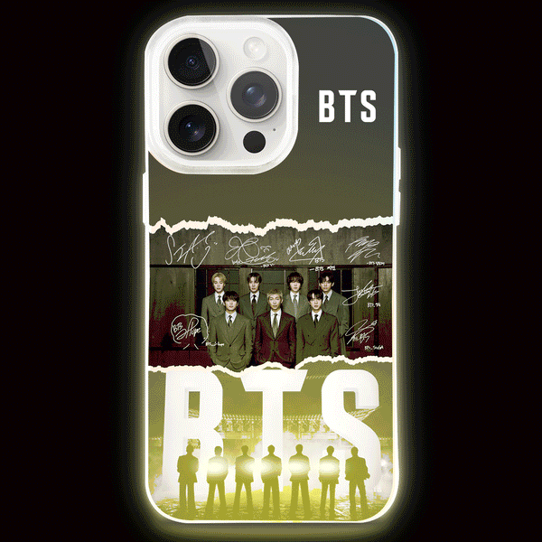 BTS ARIRANG Light Up Phone Case Slim Protective Fan Merchandise -A