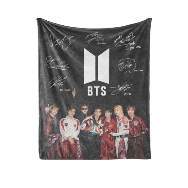 BTS ARIRANG Double Sided Blanket Lightweight Warm Fan Merchandise 3 Sizes -A
