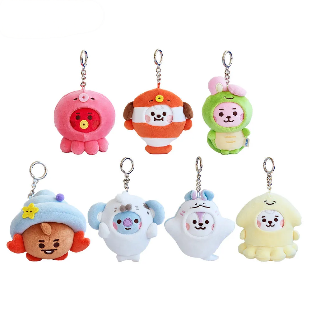 BTS Ocean Friends Plush Keychain Fan Merchandise Collectible BT21