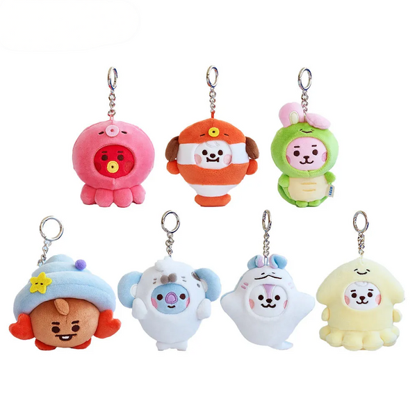 BTS Ocean Friends Plush Keychain Fan Merchandise Collectible BT21