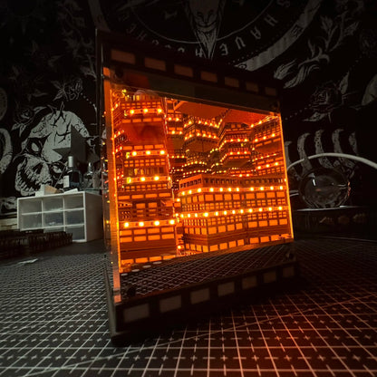 Demon Slayer Infinity Castle Inspired USB LED Night Light