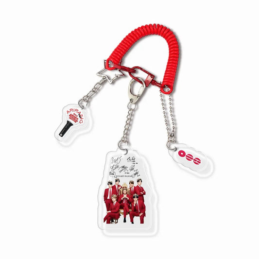 Anidoo BTS / ARIRANG Personalized Acrylic Keychain Set (With Lanyard) Fan Merchandise to Support Your Favorite Idol - Series