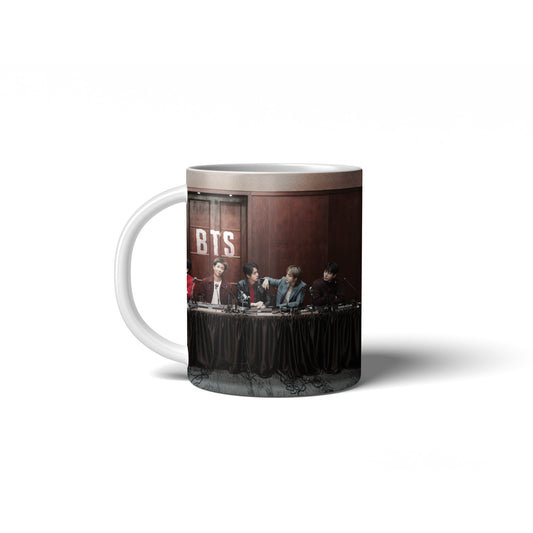 Anidoo BTS / ARIRANG Limited Edition Design Coffee Cup Ceramic Mug Fan Merchandise to Support Your Favorite Group Members-A
