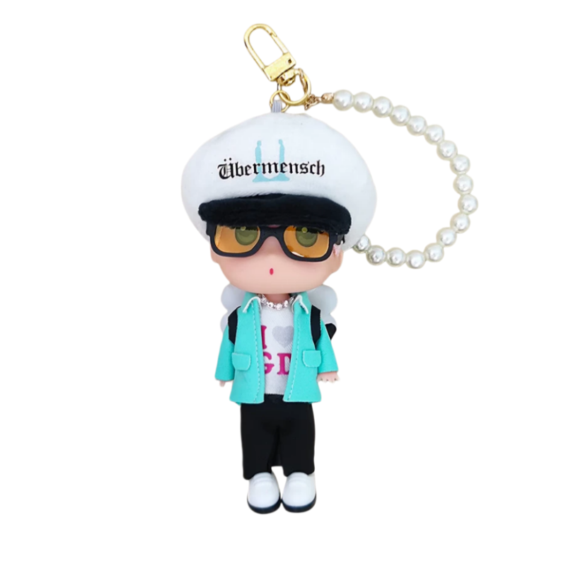 G-DRAGON Daisy Light Stick Inspired Doll Pendant Keychain 5.12inch 2 styles