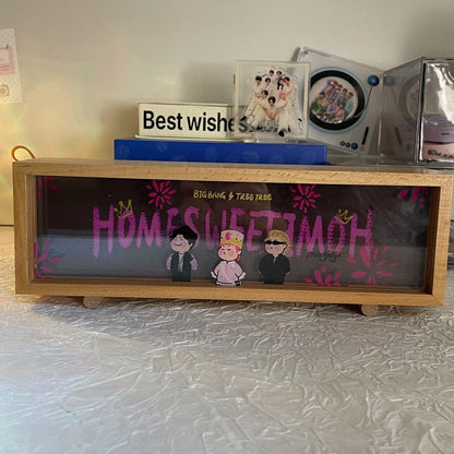 G-DRAGON HOME SWEET HOME Three-Layer Panel Ambient Night Light